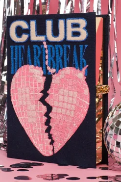 Non-Strapped|Book Clutch<Olympia Le-Tan Club Heartbreak