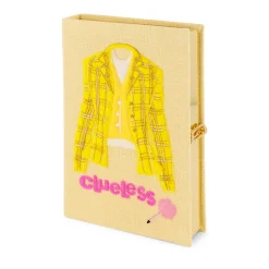 Non-Strapped|Book Clutch<Olympia Le-Tan Clueless – Ugh! As If (Linen)