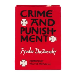 Strapped|Book Clutch<Olympia Le-Tan Crime and Punishment (Strapped)