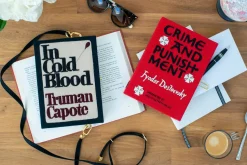Strapped|Book Clutch<Olympia Le-Tan Crime and Punishment (Strapped)