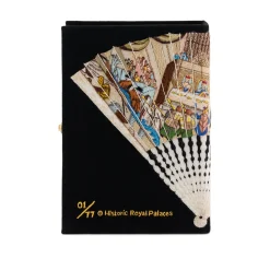Non-Strapped|Book Clutch<Olympia Le-Tan Crown to Couture – Fan