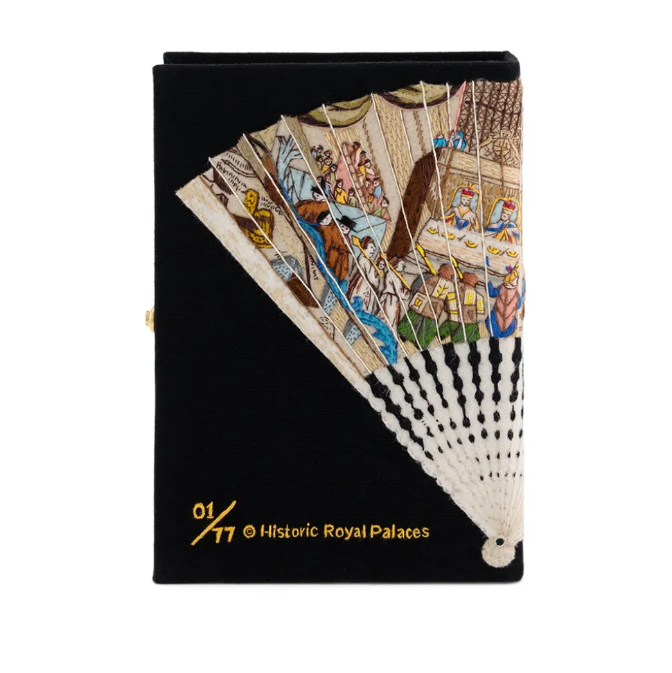 Non-Strapped|Book Clutch<Olympia Le-Tan Crown to Couture – Fan