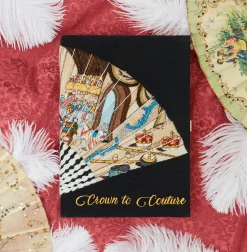 Strapped|Book Clutch<Olympia Le-Tan Crown to Couture – Fan (Strapped)