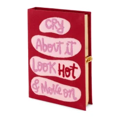 Non-Strapped|Book Clutch<Olympia Le-Tan Cry About It, Look Hot & Move On