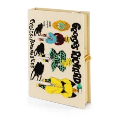 Strapped|Book Clutch<Olympia Le-Tan Cycles and Automobiles Paris (Strapped)