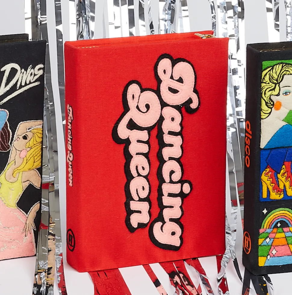 Non-Strapped|Book Clutch<Olympia Le-Tan Dancing Queen
