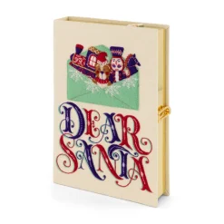 Strapped|Book Clutch<Olympia Le-Tan Dear Santa (Strapped)