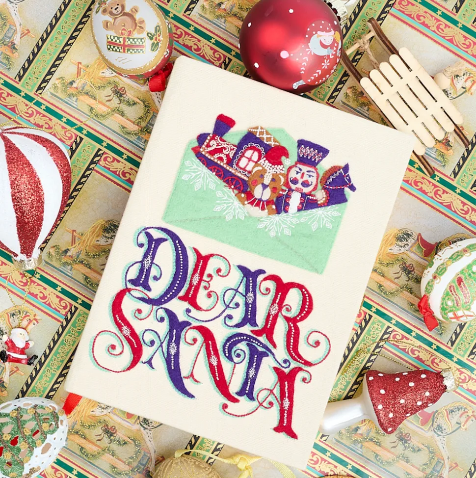 Strapped|Book Clutch<Olympia Le-Tan Dear Santa (Strapped)