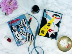 Non-Strapped|Book Clutch<Olympia Le-Tan Deep Eyes