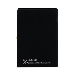 Non-Strapped|Book Clutch<Olympia Le-Tan Designs and Colors – Black