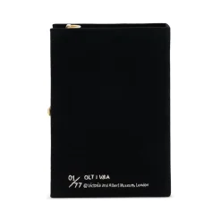 Strapped|Book Clutch<Olympia Le-Tan Designs and Colors – Black (Strapped)