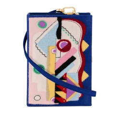 Strapped|Book Clutch<Olympia Le-Tan Designs and Colors – Blue (Strapped)