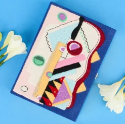 Strapped|Book Clutch<Olympia Le-Tan Designs and Colors – Blue (Strapped)