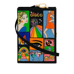 Strapped|Book Clutch<Olympia Le-Tan Disco Vibes (Strapped)