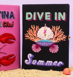 Strapped|Book Clutch<Olympia Le-Tan Dive in Summer (Strapped)