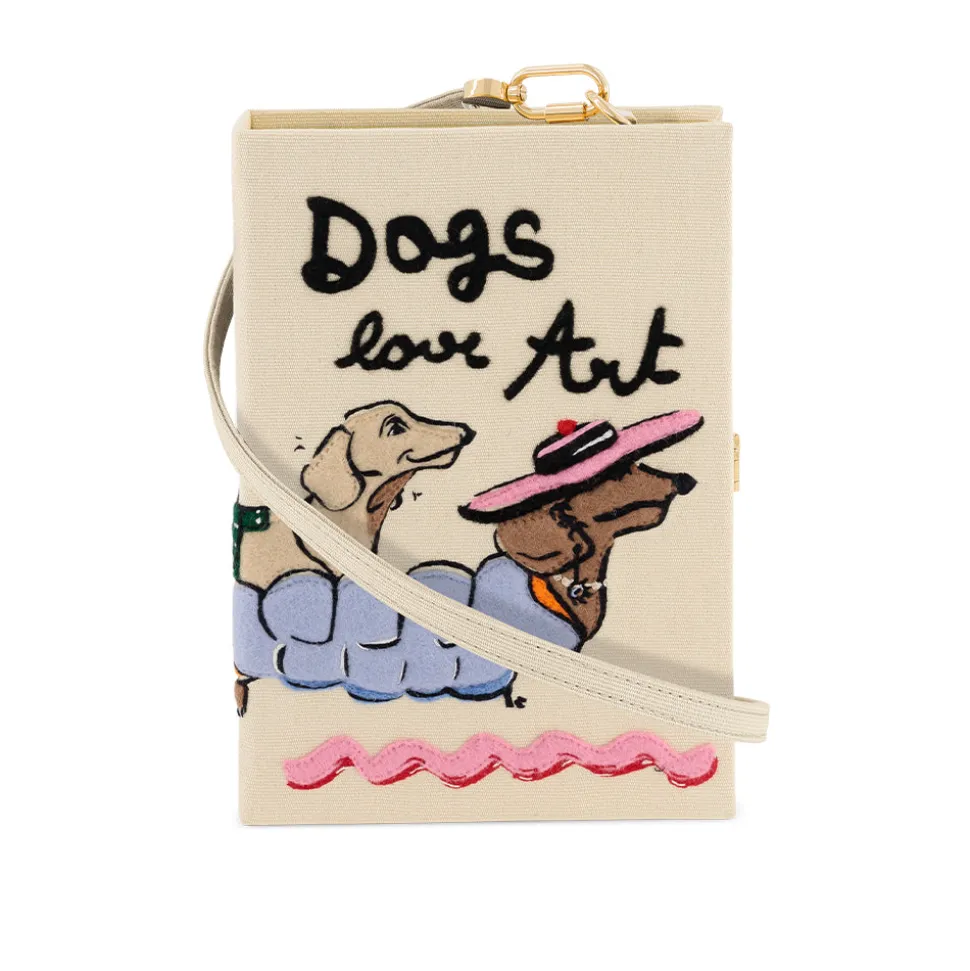 Strapped|Book Clutch<Olympia Le-Tan Dogs Love Art (Strapped)