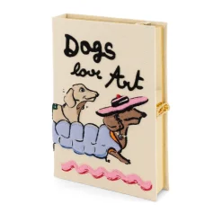 Strapped|Book Clutch<Olympia Le-Tan Dogs Love Art (Strapped)