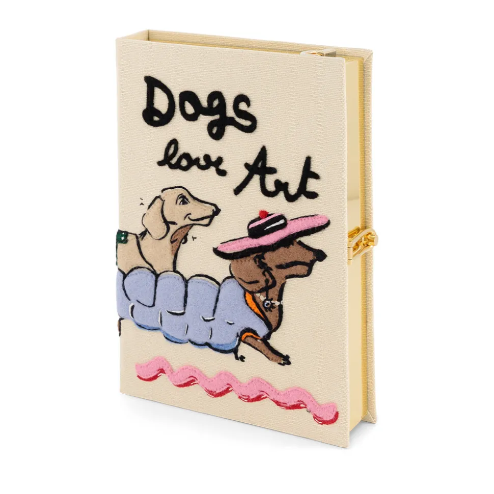 Strapped|Book Clutch<Olympia Le-Tan Dogs Love Art (Strapped)