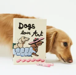 Strapped|Book Clutch<Olympia Le-Tan Dogs Love Art (Strapped)