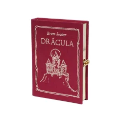 Strapped|Mini Book Clutch<Olympia Le-Tan Dracula (Mini – Strapped)