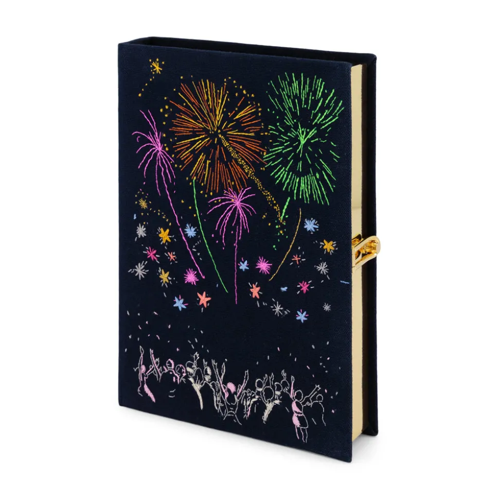 Non-Strapped|Book Clutch<Olympia Le-Tan Fireworks