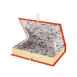 Non-Strapped|Book Clutch<Olympia Le-Tan Folk Art