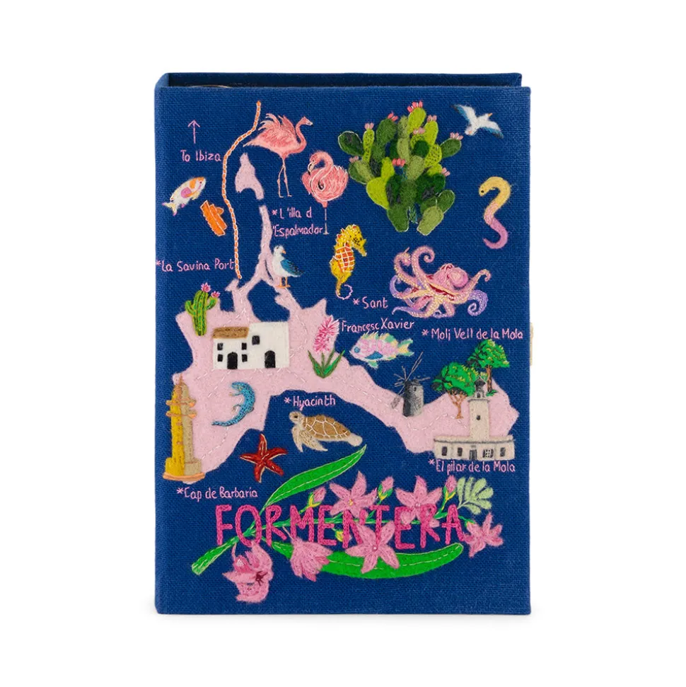Non-Strapped|Book Clutch<Olympia Le-Tan Formentera