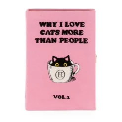 Non-Strapped|Book Clutch<Olympia Le-Tan For the Love of Cats