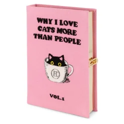 Non-Strapped|Book Clutch<Olympia Le-Tan For the Love of Cats