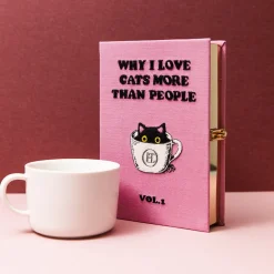 Strapped|Book Clutch<Olympia Le-Tan For the Love of Cats (Strapped)