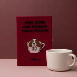 Non-Strapped|Book Clutch<Olympia Le-Tan For the Love of Dogs