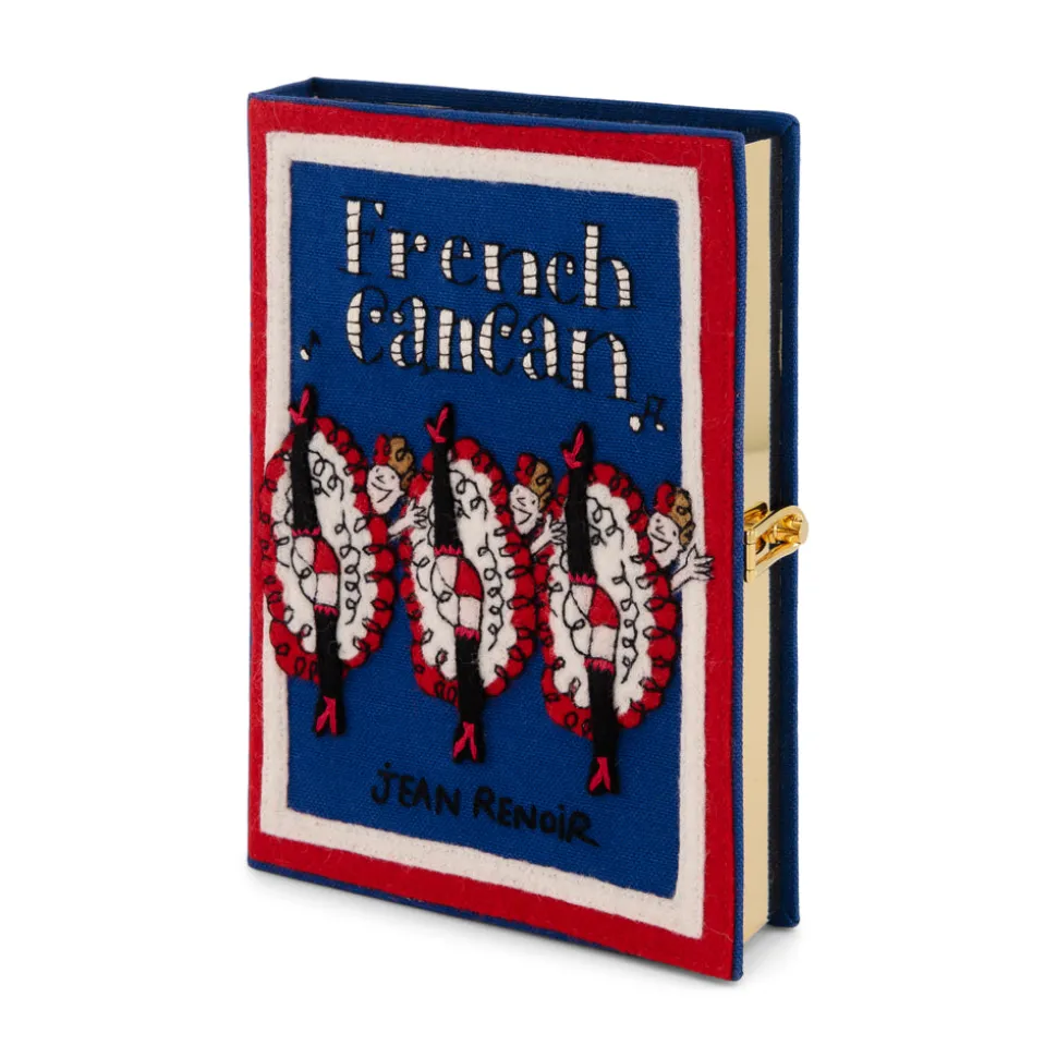 Non-Strapped|Book Clutch<Olympia Le-Tan French Cancan