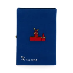 Non-Strapped|Book Clutch<Olympia Le-Tan French Cancan
