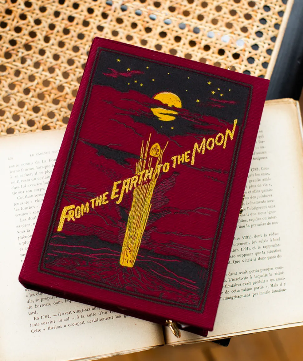 Strapped|Book Clutch<Olympia Le-Tan From the Earth to the Moon (Strapped)