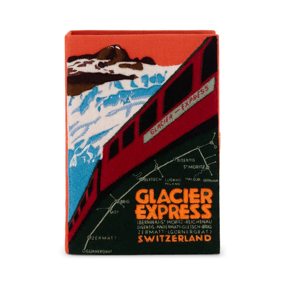 Non-Strapped|Book Clutch<Olympia Le-Tan Glacier Express St Moritz