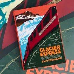 Strapped|Book Clutch<Olympia Le-Tan Glacier Express St Moritz (Strapped)