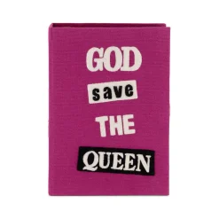 Non-Strapped|Book Clutch<Olympia Le-Tan God Saves the Queen