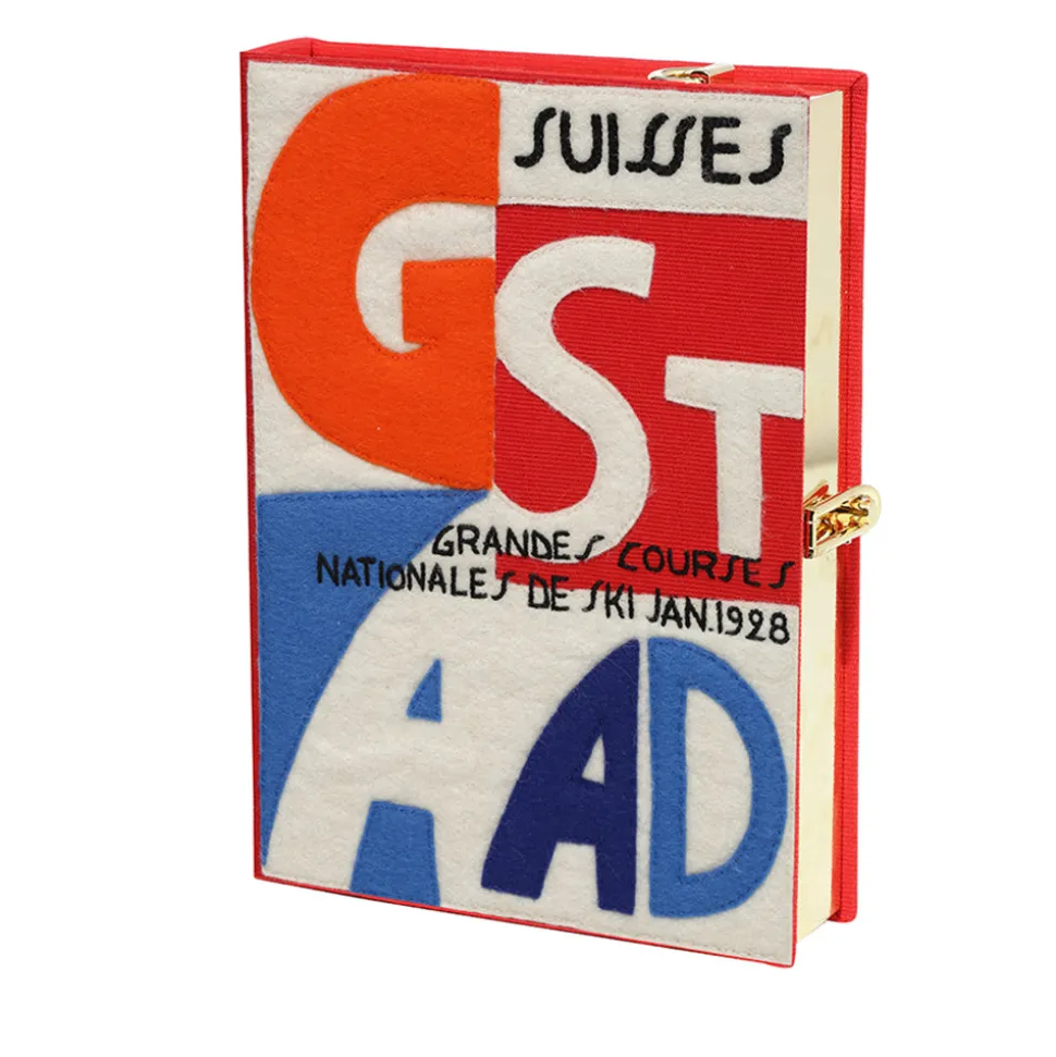 Strapped|Book Clutch<Olympia Le-Tan Gstaad (Strapped)