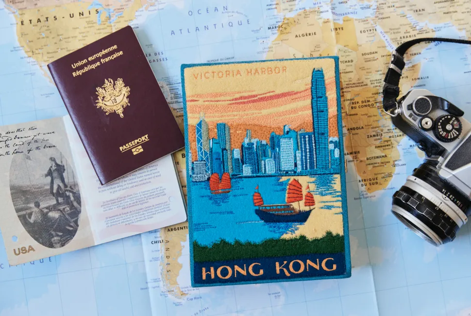 Strapped|Book Clutch<Olympia Le-Tan Hong Kong (Strapped)