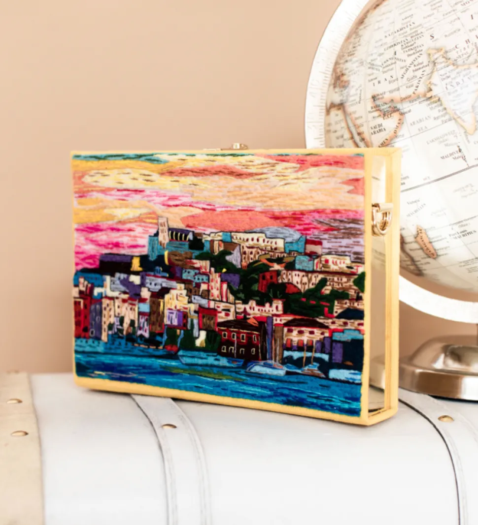 Non-Strapped|Book Clutch<Olympia Le-Tan Ibiza
