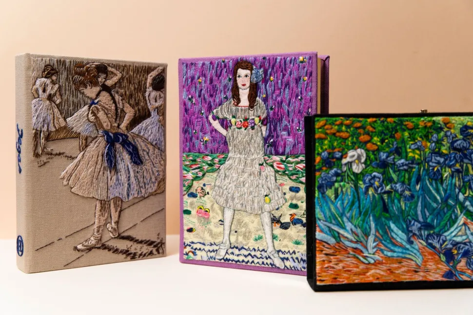 Strapped|Book Clutch<Olympia Le-Tan Independent Girl (Strapped)