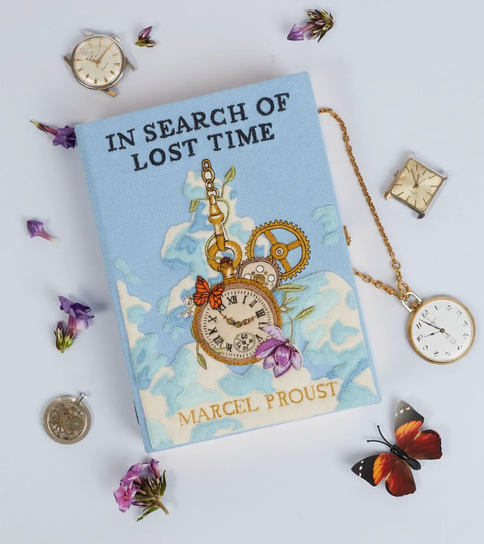 Non-Strapped|Book Clutch<Olympia Le-Tan In Search of Lost Time