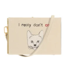 Strapped|Book Clutch<Olympia Le-Tan I Really Don't Cat (Strapped)
