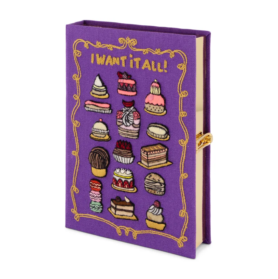 Non-Strapped|Book Clutch<Olympia Le-Tan I Want it All – Parisian Diet