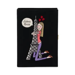 Non-Strapped|Book Clutch<Olympia Le-Tan J’aime Paris