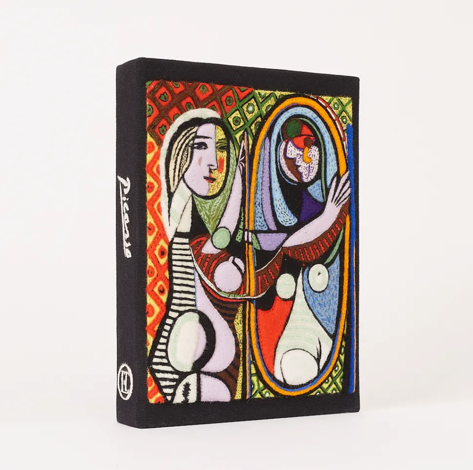 Strapped|Book Clutch<Olympia Le-Tan Jeune fille devant un miroir (Strapped)