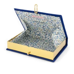 Non-Strapped|Book Clutch<Olympia Le-Tan Kaleidoscope Blue