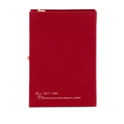 Strapped|Book Clutch<Olympia Le-Tan Kaleidoscope Red (Strapped)