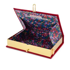 Strapped|Book Clutch<Olympia Le-Tan Kaleidoscope Red (Strapped)
