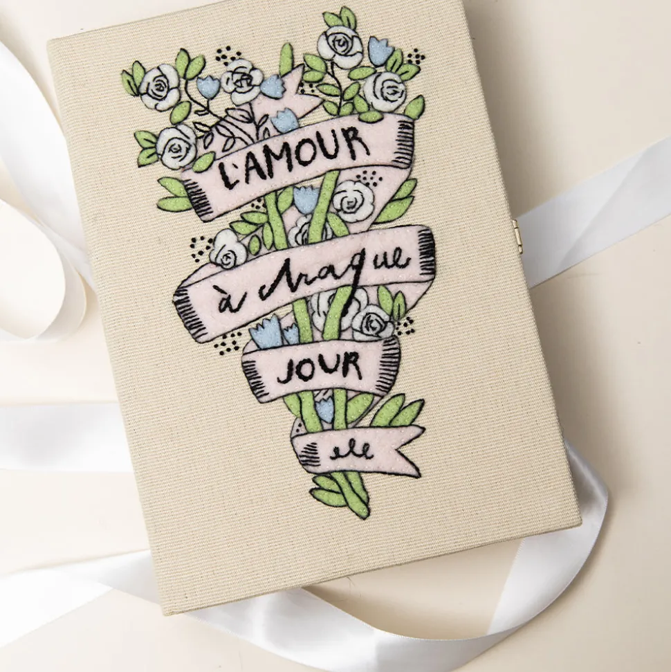 Non-Strapped|Book Clutch<Olympia Le-Tan L'Amour